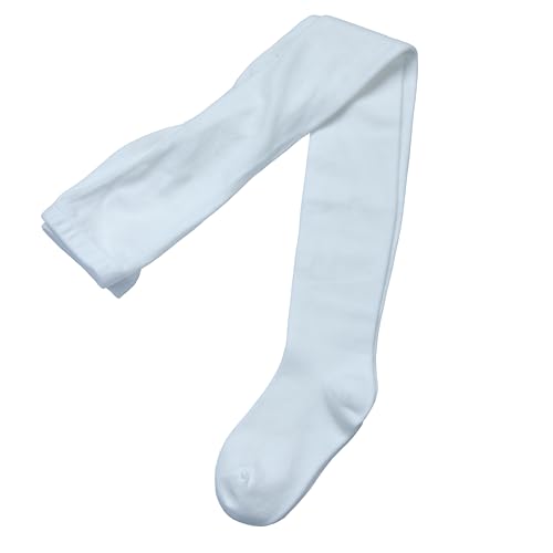Image of Paralinda Girls' Cotton Tights - Toddler Cable Knit Footed Tights