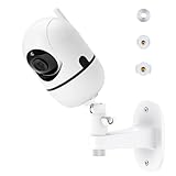 Adjustable Baby Monitor Wall Mount for HelloBaby HB65/ HB40/ HB6550/ HB66/ HB6339/ HB6550 Pro, ANMEATE SM935E, 360° Swivel Baby Monitor Stand Adhesive Wall Mount with Perfect View and Easy to Install