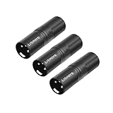 Lrbners XLR Male to Male Audio Adapter, Black Shell Secure Locking Coupling Connector, 3-Pin Lossless Signal Transmission, Durable XLR Extender for Studio & Stage Equipment Cable Adapter 3-Pack