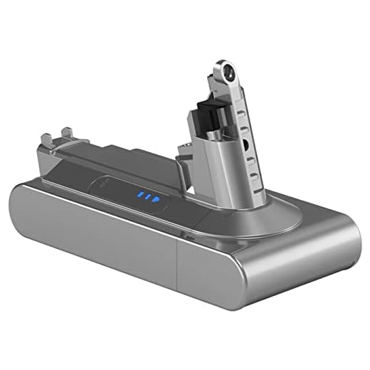 DTK Aspirateur Batterie Rechargeable pour Dyson V10 SV12 4000mAh Compatible avec 969352-02 Batterie de Secours Lithium-ION