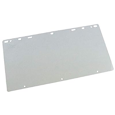 Sellstrom Replacement Face Shield Window, Fits Series 380 Premium Dual Crown Face Shield Window and Ratchet Headgear (Sold Seperately), Clear, S37599