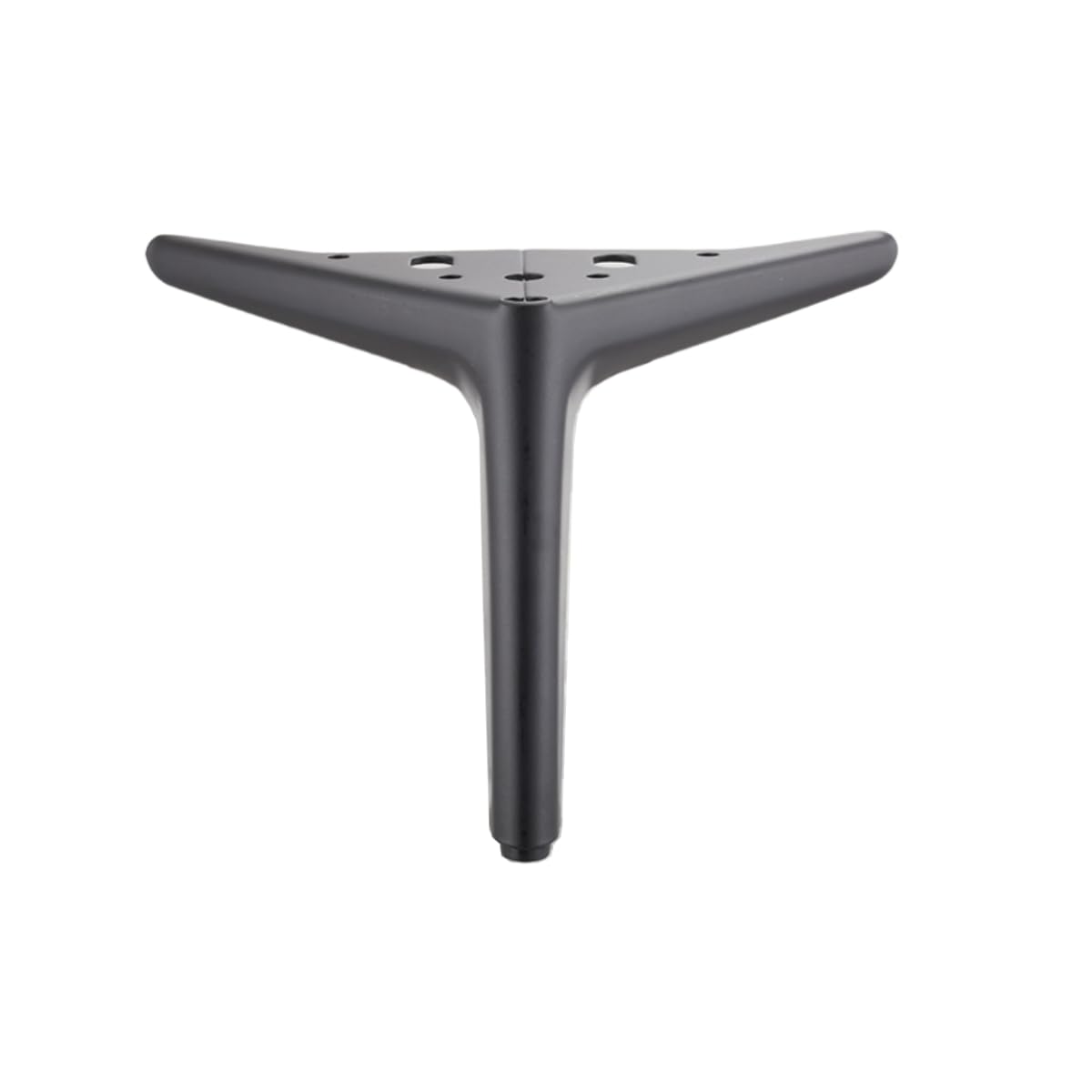 ETOPARS Furniture Legs Metal Triangle Feet Replacement for Cabinet Dresser Sofa Chair Workbench,Pack of 2(Black,20cm)