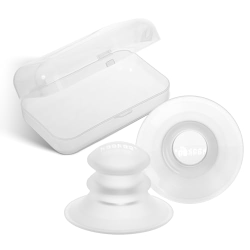 Image of haakaa Silicone Nipple Corrector for Flat, Short or Inverted Nipples, Inverted Nipple Corrector for Breastfeeding with 22mm Inner Diameter and Portable Storage Case