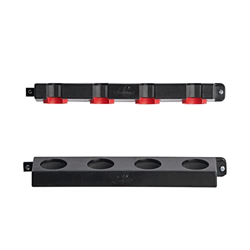 Berkley Horizontal Fishing Rod Rack, Black, Stores 6 Rods Safely and Securely, Soft Foam Grip Pads, Corrosion Proof Fishing Pole Holder - Image 4
