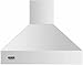 Viking Professional 5 Series 42 Inch Wall Mount Chimney Range Hood VCWH54248SS