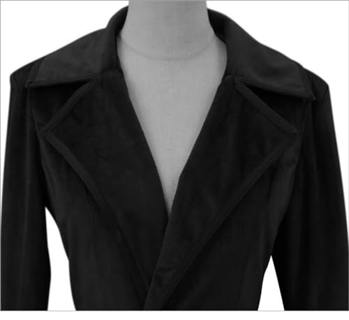 Women's Victorian Steampunk Tailcoat Double Breasted Long Trench Coat Medieval Vintage Trench Coat2