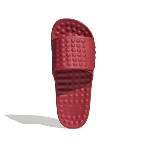 adidas Unisex-Adult Adissage Flux, Better Scarlet/Better Scarlet/Better Scarlet, 10 — view 2