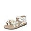 White Crisscross Floral