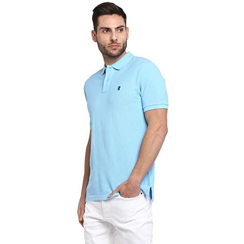 Image of Red Tape Men's Solid Regular Fit Polo