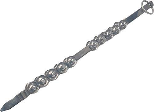 SM’SAI MUSICALS Fire Tongs – with Jingles for Kirtan/Bhangra/Dhol Chimta Instrument SM’SAI MUSICALS Fire Tongs – with Jingles for Kirtan/Bhangra/Dhol Chimta Instrument