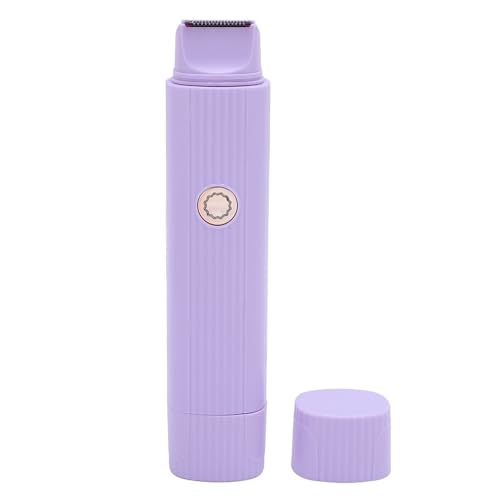 Cortapelos Eléctrico para Mujer, Cortapelos Eléctrico de Doble Cabezal para Mujer, Cortapelos Eléctrico Inalámbrico para Mujer, Cortapelos Portátil en Miniatura para Mujer, para
