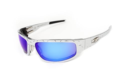 Bagger Motorcycle Mirror Lens Sunglasses with Diamond Frame