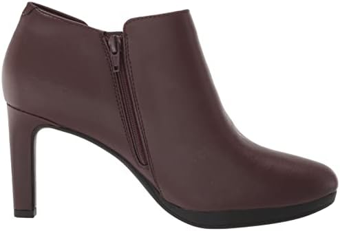 Clarks Women's Ambyr Step Fashion Boot, Burgundy, 11 | Image 5