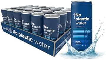 Agua en lata No Plastic Water de Ocean52. Agua Mineral Natural - ...