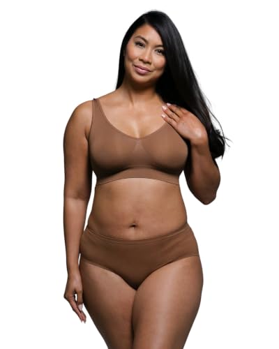Image of Ahh By Rhonda Shear Women's plus-size Ahh Seamless Leisure Bra