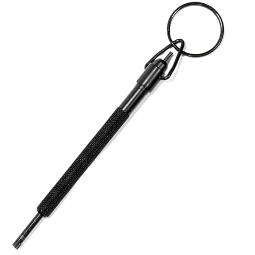 Llave grilletes policiales - Llave esposas policiales con anilla de llavero grande compatible con todo tipo de llavero tactico - Perfecta para usar con Guantes - Tactical Tools