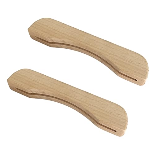 GAOINTELL Mango de madera antiquemaduras, con aislamiento, fácil de usar