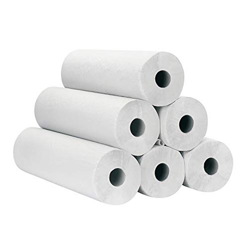 Draps D'examen Haute Qualité - Pure Ouate Blanche 2x20g/mu00b2 - Carton De 12 Rouleaux - 150 Formats - Dimension 50x38cm - Ft10061 - Fabricant Français