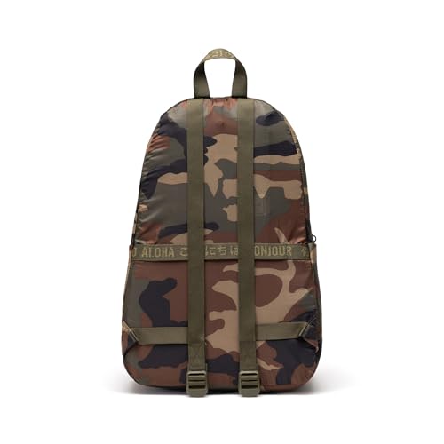 Herschel Supply Co. Rome Packable Backpack - Woodland Camo, Standard, 21.3L3