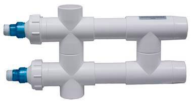Classic 114 Watt Unit, 2", White, Wiper, 2/L, 2/Inline