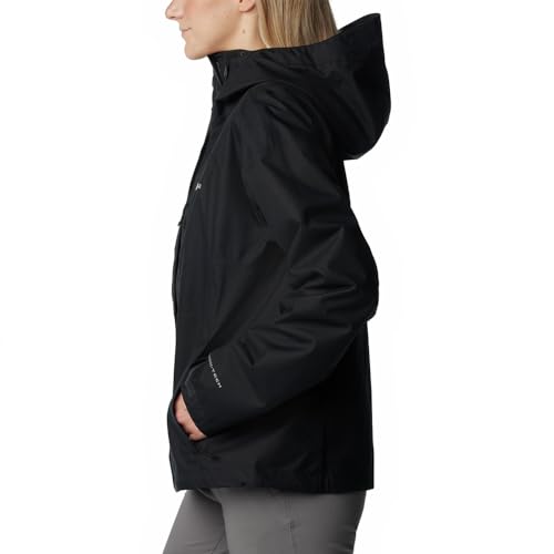Columbia Women's Hikebound 2 Jacket, Waterproof Rain Jacket, Black, S - Afbeelding 4