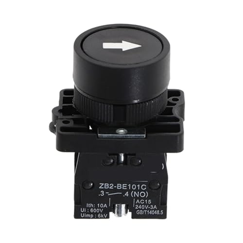 Bouton marche arrêt 22 mm XB2 à commande tactile momentanée fiable