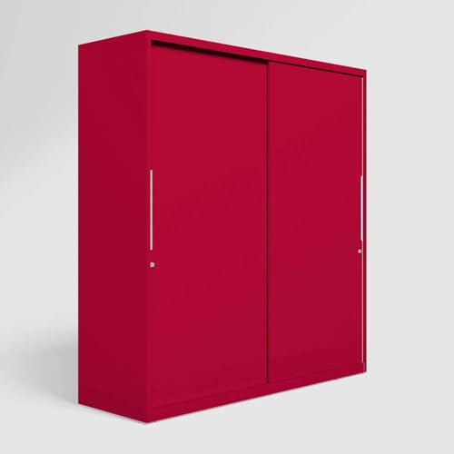 Image of Interio by Godrej Slide N Store XL 2-Door Steel Sliding Wardrobe