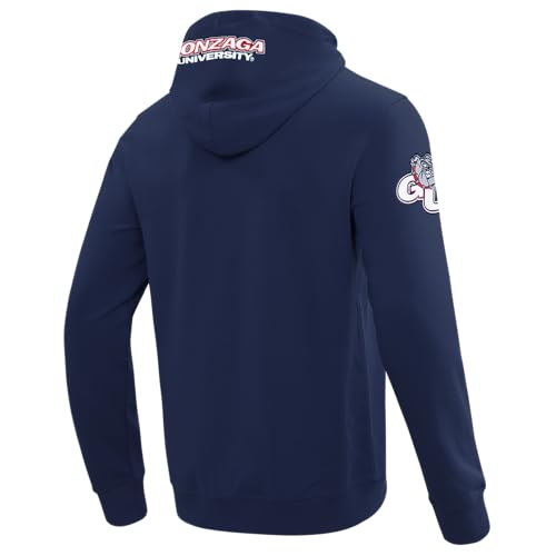 Image of Pro Standard Mens College Classic Chenille Cotton Double Knit Full Zip Hoodie