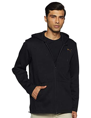 Preisvergleich Produktbild PUMA Herren Q4 Vent Hooded Jacke, Black, XXL
