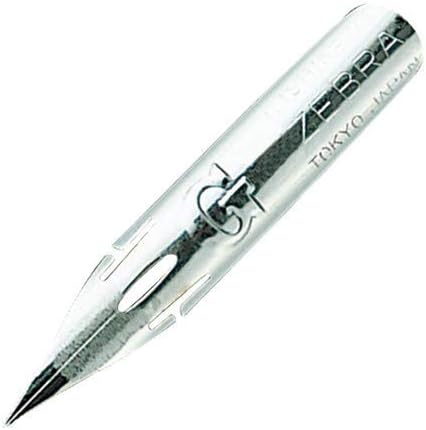 2Set X Zebra Comic G Model Chrome Pen Nib, Pack of 10 (PG-6C-C-K)