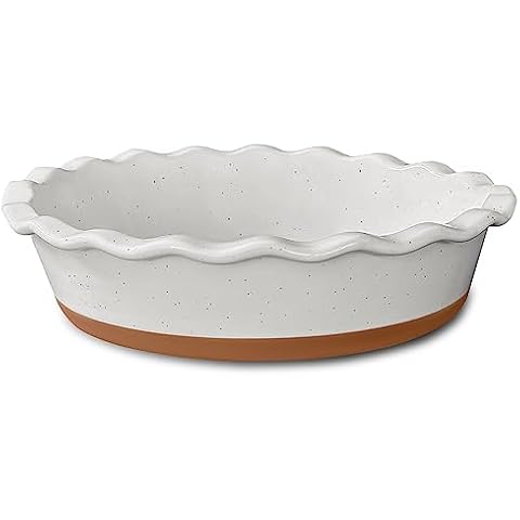 Mora Ceramic Pie Pan for Baking Cover