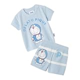 [ジェラート ピケ] ドラえもん【ベビー】 ジャガードプルオーバー&ショートパンツセット PBNT254402 BLU