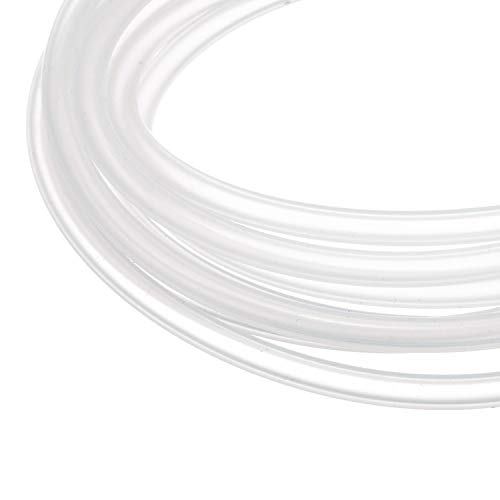 Quickun Pure Silicone Tubing, 1/16\" ID x 1/8\" OD High Temp Food Grade Tube Flexible Water Air Hose Pipe Line for Pump Transfer (9.84 Ft)
