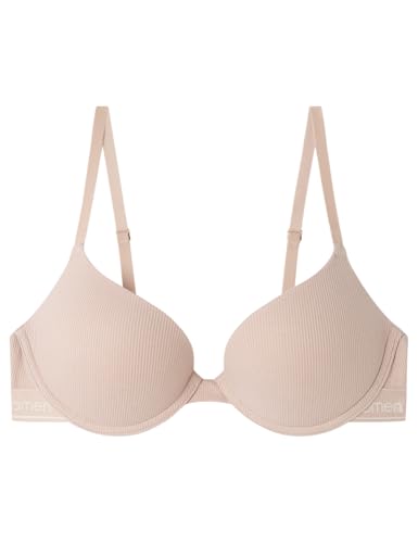 Women´secret Sujetador Push Up GORGEOUS Algodón Rosa, 95B
