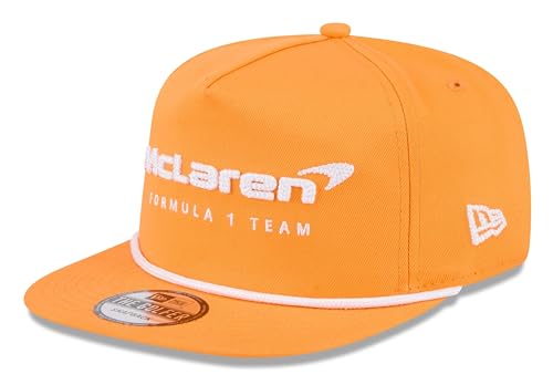 New Era McLaren Racing Team F1 The Golfer Hat - Papaya Orange