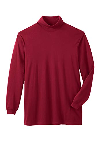 KingSize Men's Big & Tall Tall Turtleneck Long-Sleeve Tee