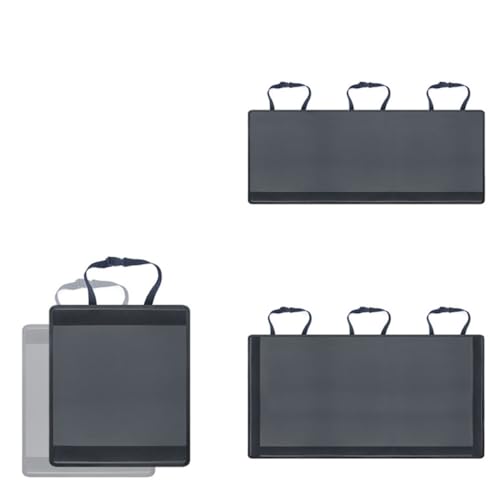 GRIRIW Organizador Colgante 4 Bolsillos de Tela Oxford Negro para Maletero de Coche Fácil de Instalar para Mantener Objetos Organizados Viajes