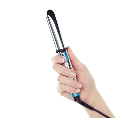BaBylissPRO Nano Titanium Stainless Steel Mini Travel OPTIMA Flat Iron, Compact Hair Straightener with 3/4" Inch Wide Plates to smooth strands and create shine, Heats To 420°F, For All Hair Types