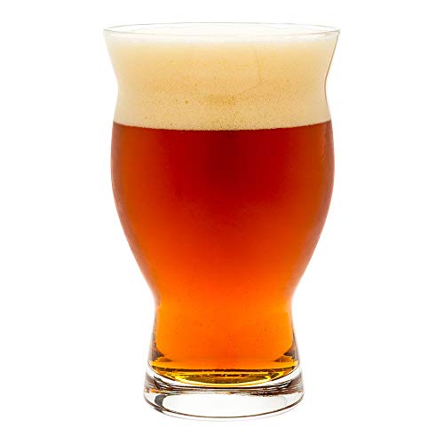 16 oz Craft Beer Pint Glass - Flared - 3 1/2" x 3