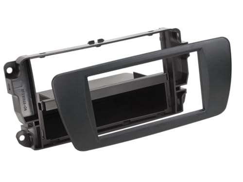 ACV Electronic Façade d'autoradio pour Seat Ibiza (6J) modèles à partir de 2008 Noir (AN1)