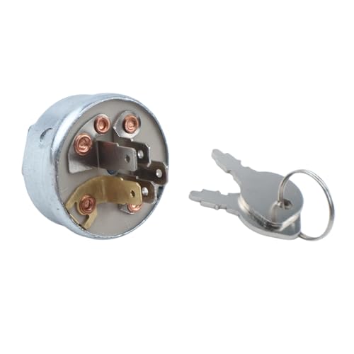 ZTUOAUMA 3-Position 5-Termial Ignition Switch STD365402 24688 725-0267 925-0267 21064 42106 Replace for MTD Craftsman John Deere Toro Snapper Scag Craftsman Riding Lawn Mowers
