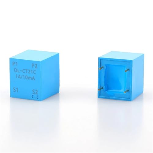 Transformador de corriente miniatura DL-CT21C-1A/10mA 1:100 toroidal con barra colectora