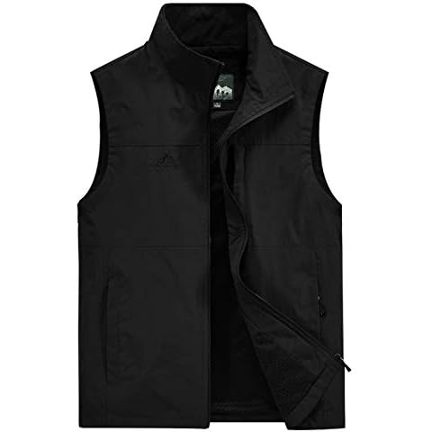 Gihuo Men's Fishing Vest Utility Vest Cover