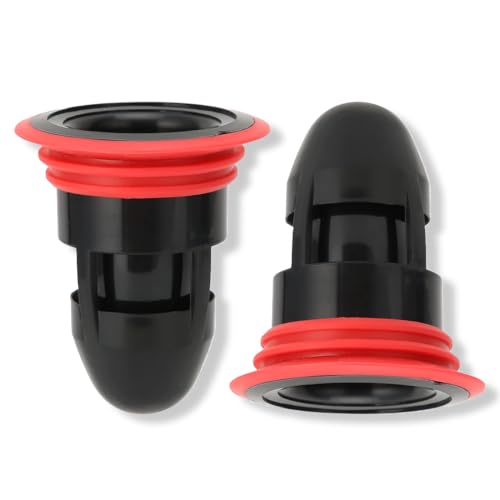 WUSJCOF 2 sifoni per scarico a pavimento per doccia, nucleo di scarico a pavimento, drenaggio deodorante per scarichi a pavimento (diametro 41-50 mm)