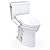 TOTO® Drake® WASHLET®+ Two-Piece Elongated 1.28 GPF TORNADO FLUSH® Toilet with S2 Bidet Seat, Cotton White - MW7763346CEG#01