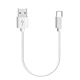 USB Type C ケーブル 0.5m 短い 1本セット【3A出力で超急速充電 USB2.0準拠品 】タイプC (USB A to USB C)ケーブル 高耐久TPE素材 スマートフォン/タブレット/ゲーム機のタイプｃ機種に対応 ホワイト