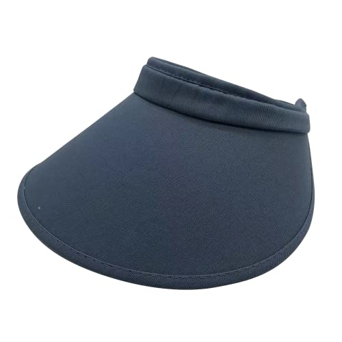 Grub Hub Cloth Covered Slip-On Visor [233] (Denim) #TOP3