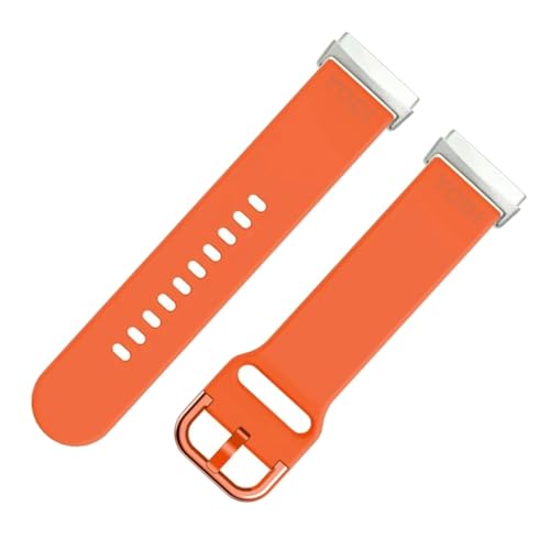 Image of YODI Watch Band Compatible with Fitbit Versa 4 / Fit bit Versa 3 / Fitbit Sense /Sense 2 Band, Soft Replacement Silicone Wristband for Women Flexible Waterproof Sport Watch Strap for Men Large