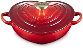 Le Creuset Enameled Cast Iron Traditional Shallow Heart Cocotte, ...