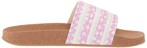Image of adidas Womens Adilette Slide Casual Sandals Casual - Orange